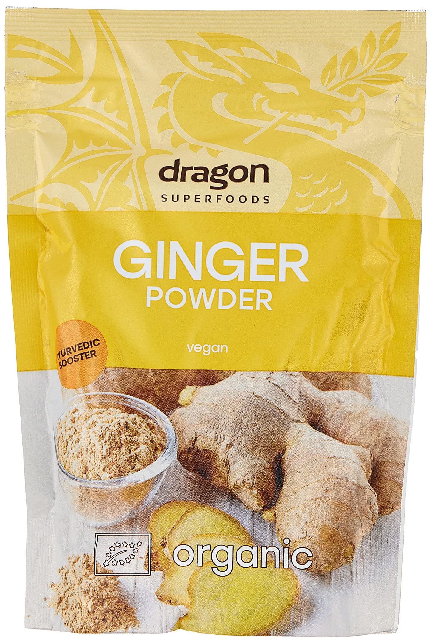 Ginger Powder 200g ? 100% Pure Ground Ginger Root | Warming, Metabolism Support, Immune Boost | Ideal for Tea, Cooking, Baking & Smoothies
