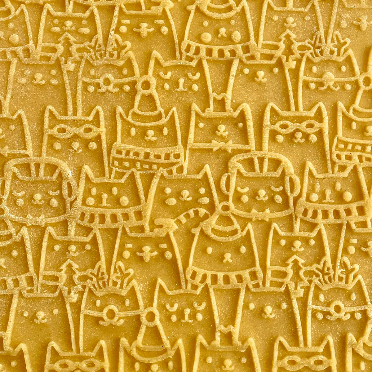 CHRISTMAS FEST 3 Mini Embossed Rolling Pin Set. Wooden Laser Engraved Textured rolling pins for Cookies, Modeline, Ceramic with Skulls, Bats,