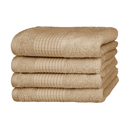 Merana Hand Towel Set, Absorbent, Soft and Lint-, Terry Towelling Guest Towel, Quality Made of Heavy Organic Cotton, 590 GSM