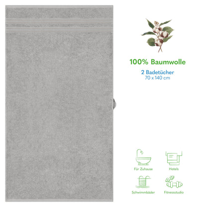Hammetex Bathrobe 100% Cotton Unisex for Men and Women Quality 400 g/m² Quality Soft Absorbent Terry Towelling Bathrobe for Couples with Pockets