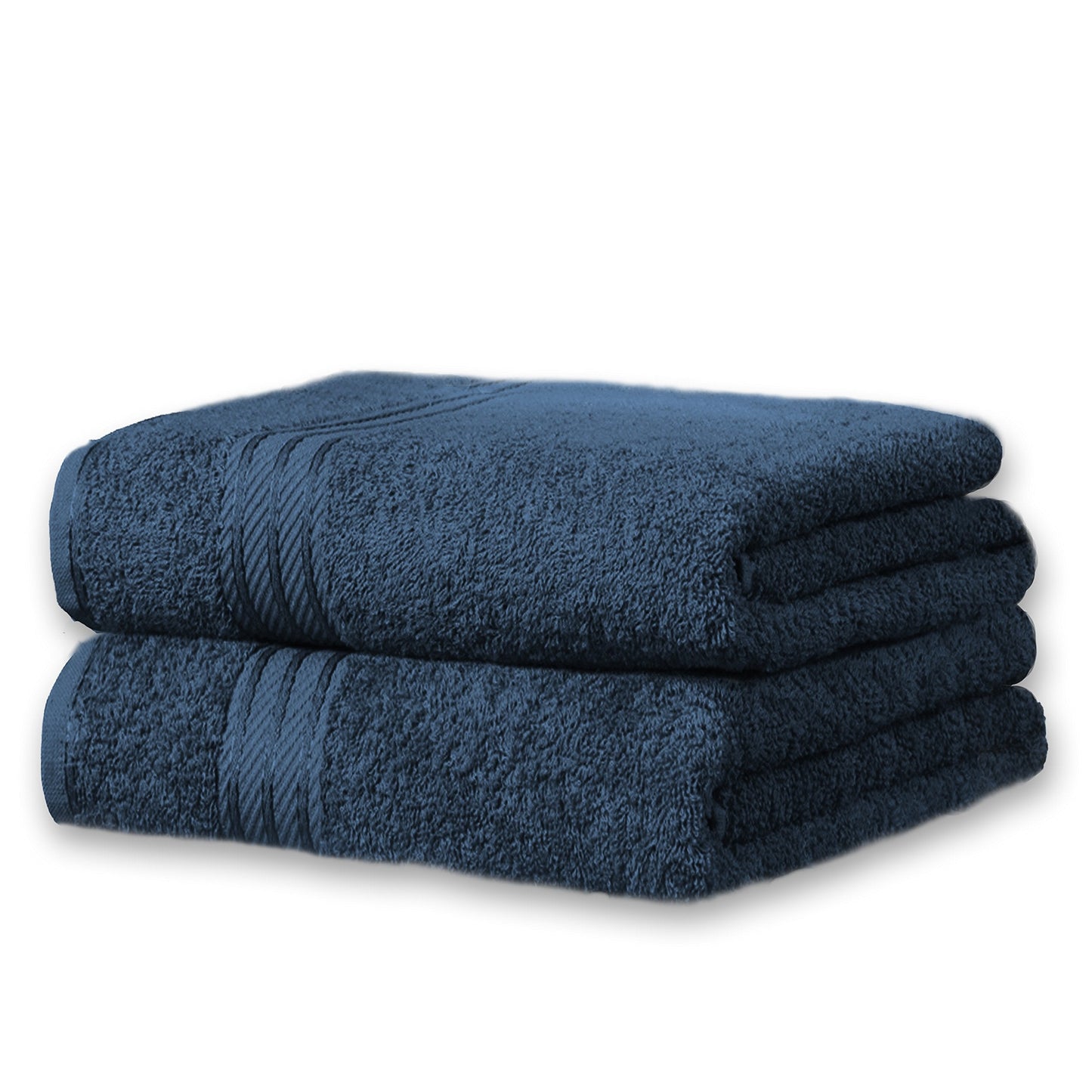 Bentley Priory Linens Hand Towels (2 PACK) for Bathroom Supreme Range 500GSM Super Soft Egyptian Collection Cotton Pack of 2 Absorbent and Quick Dry