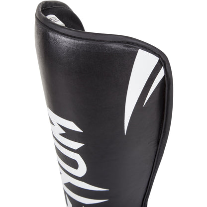 Venum, Challenger Standup Shin Guards, Men's, M, Black