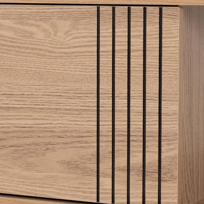 Seconique Tessa 1 Door Coffee Table in Natural Oak Effect