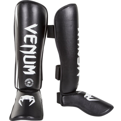 Venum Challenger Shin Guards, Black/White, X-Large