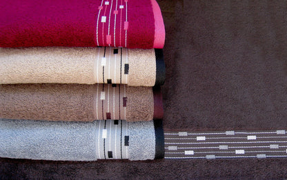 frottana Magic towel 50 x 100 cm made of 100% cotton, graphite