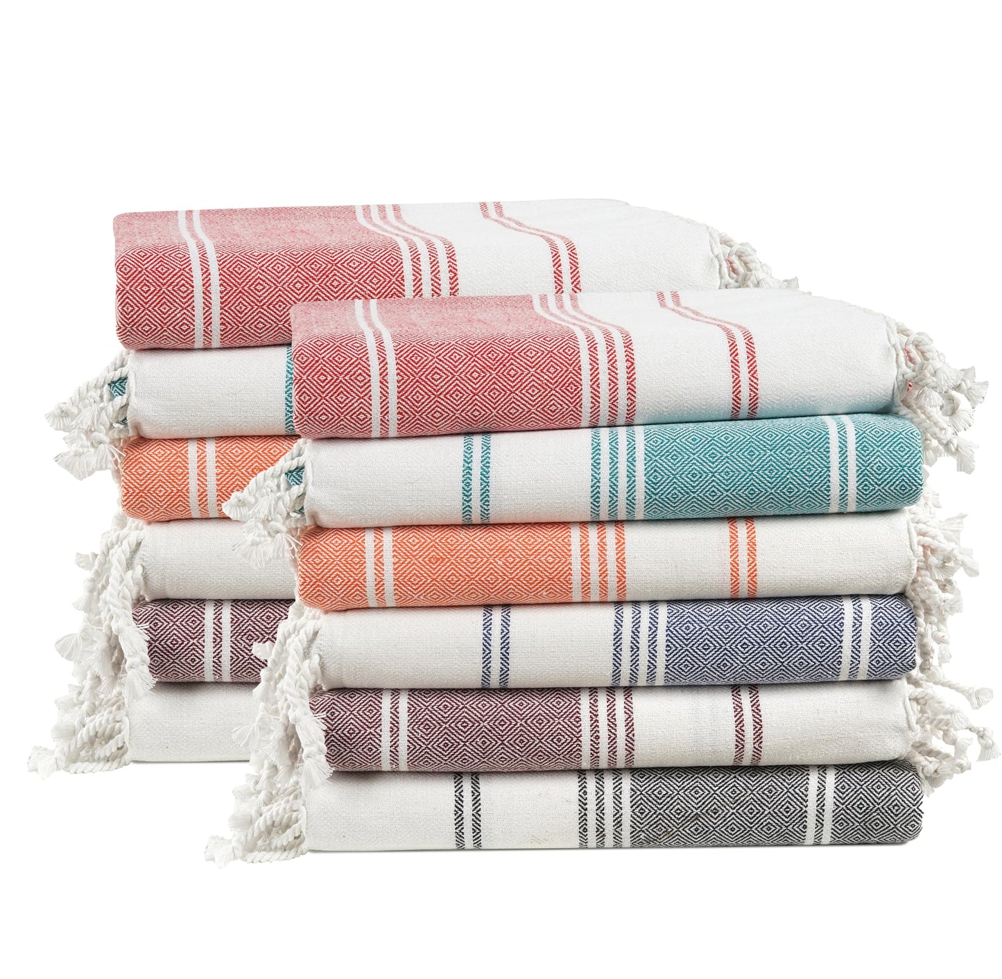 LANE LINEN Beach Towels 12 Pack, Bulk Beach Towels Oversized, Pool Towels for Adults, Pre-Washed, Sand Free Beach Towel, Fast Drying Beach Towel,