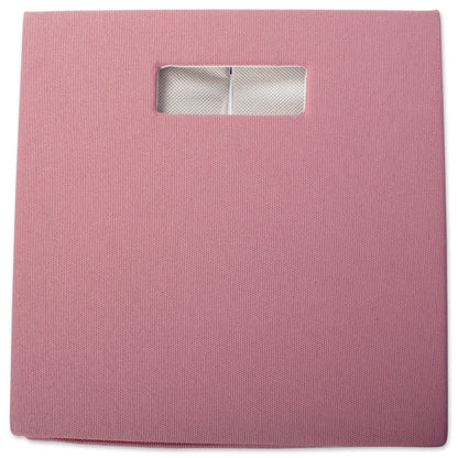 DII Hard Sided Collapsible Fabric Storage Container for Nursery, Offices, & Home Organization, (13x13x13") - Solid Rose