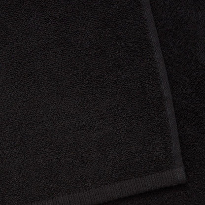 Catherine Lansfield Quick Dry Cotton 8 Piece Towel Set Black