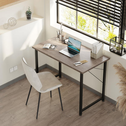 ODK 80x40 cm Desk, Computer Desk for Home Office, Grey
