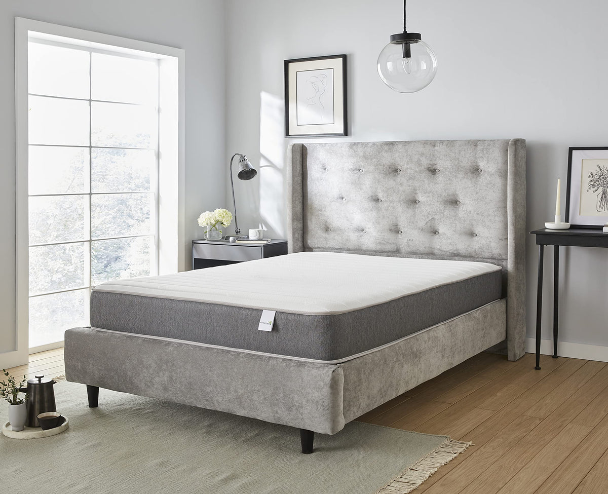 Starlight Beds Linear Grey Double Mattress, 4ft6 x 6ft3