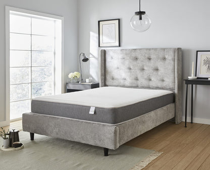 Starlight Beds Linear Grey Double Mattress, 4ft6 x 6ft3