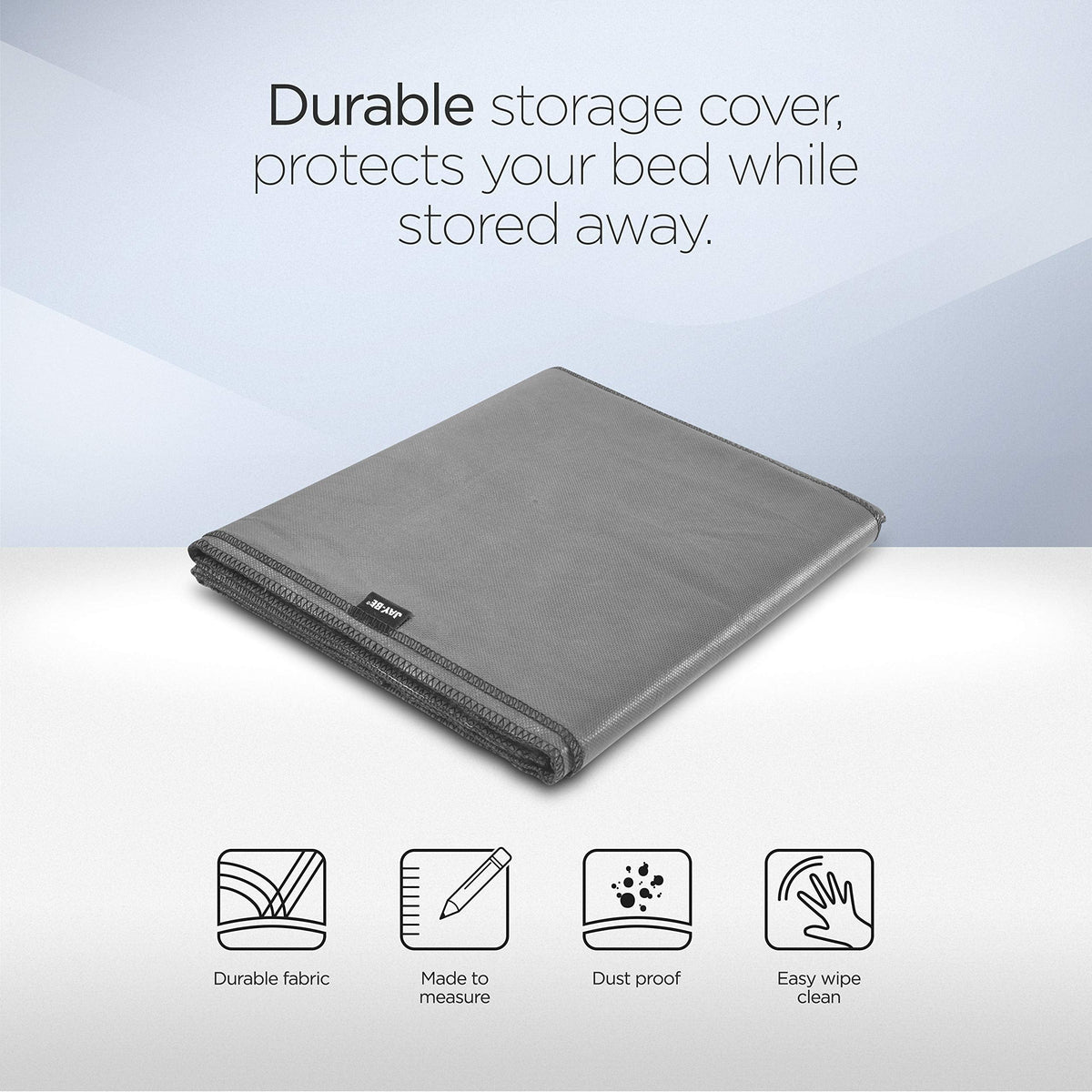 Jay-Be Storage Cover for Supreme and Visitor Folding Beds - Single - Grey