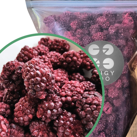 Freeze Dried BlackBerry | XL 350g Natural Raw Unsweetened Freeze Dried Fruit as Healthy Snacks for Adults | Freeze Dried Berries Fruits for Drinks,