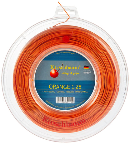 Kirschbaum Super Smash String Reel - Orange, 1.23 Mm