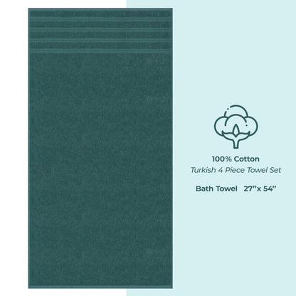 American Soft Linen Premium, Turkish Cotton Towel Set Luxury Hotel & Spa Quality for Maximum Softness & Absorbency