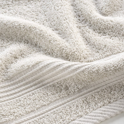 Douceur d'Intérieur, Tendresse Linen Guest Towel (30 x 50 cm) Plain Terry Cloth