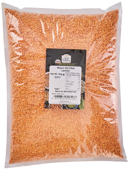 Old India Masur Dal (Red Lentils) 5kg