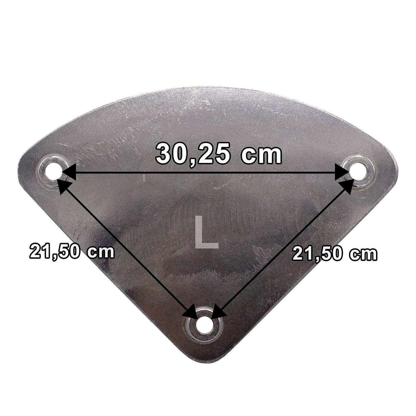 VARIOSAN Hose holder for 3/4 inch hoses 13934, aluminium, 35 x 26 x 14 cm (L)