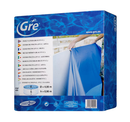 Gre F ? Liner for Round Pools Di?metro 300 cm blue
