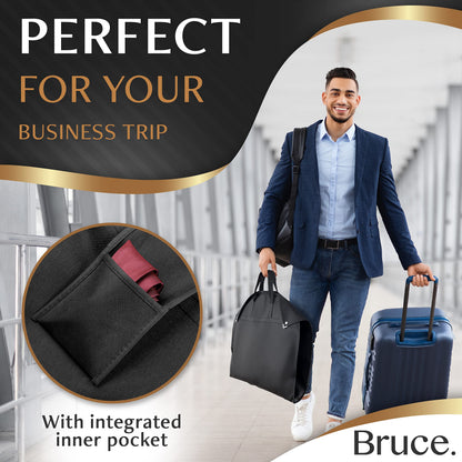 Bruce.® 5x Garment Bags 100x60 cm – Black