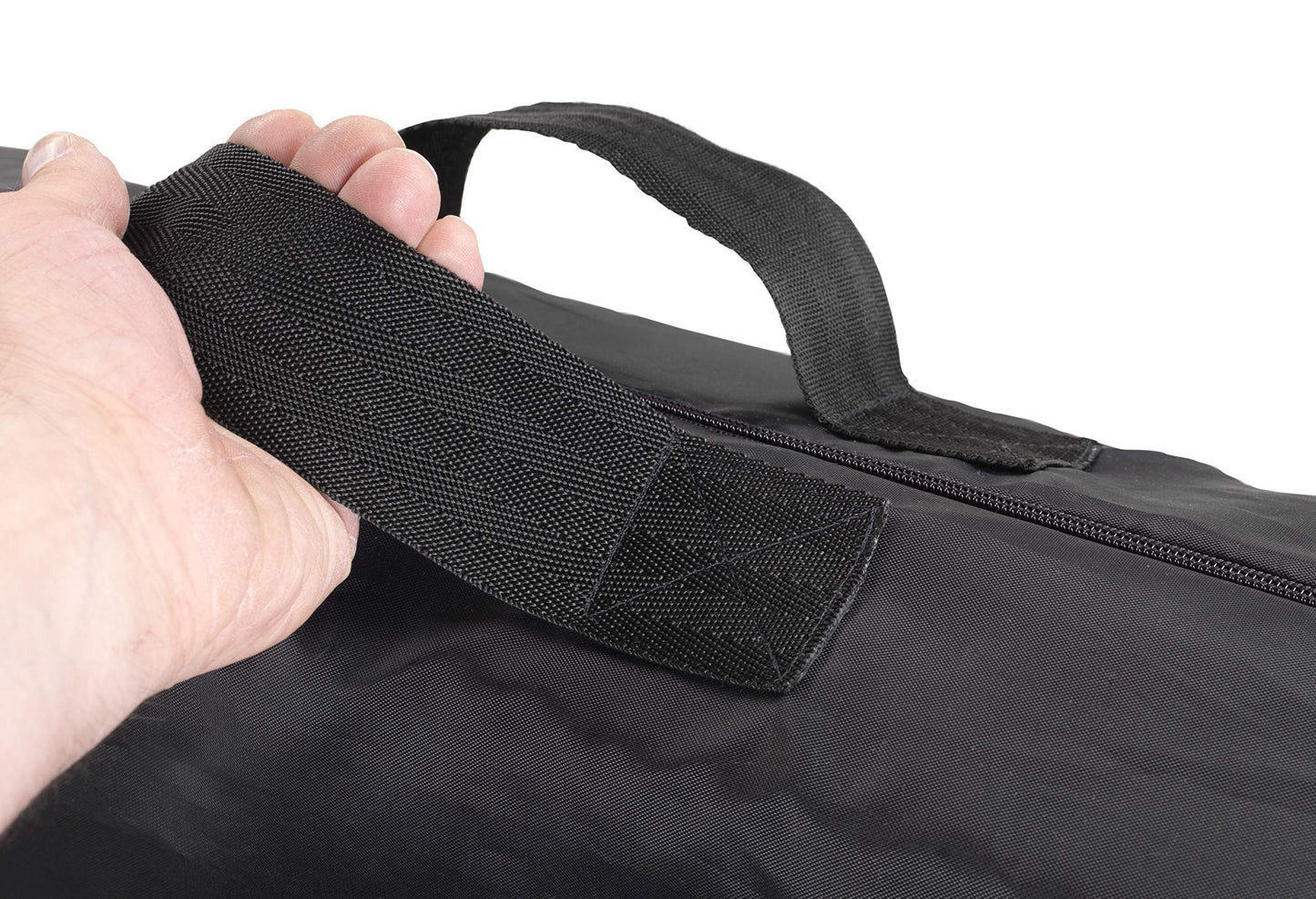 Mattress Storage Carry Bag with Zipper and Handle by Direct Manufacturing – multiple sizes, reusable and washable (80cm x 200cm x 25cm)