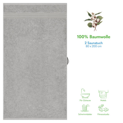 Hammetex Bathrobe 100% Cotton Unisex for Men and Women Quality 400 g/m² Quality Soft Absorbent Terry Towelling Bathrobe for Couples with Pockets