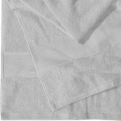 Textile Do Extra Large Super Jumbo Bath Sheet Towel 100% Egyptian Cotton XL Bath Sheets(100 x 200 cm-600 GSM) (Silver)