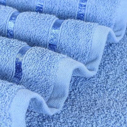 A2Z Luxurious 100% Cotton Black Face Towel 500 GSM 30x30 cm