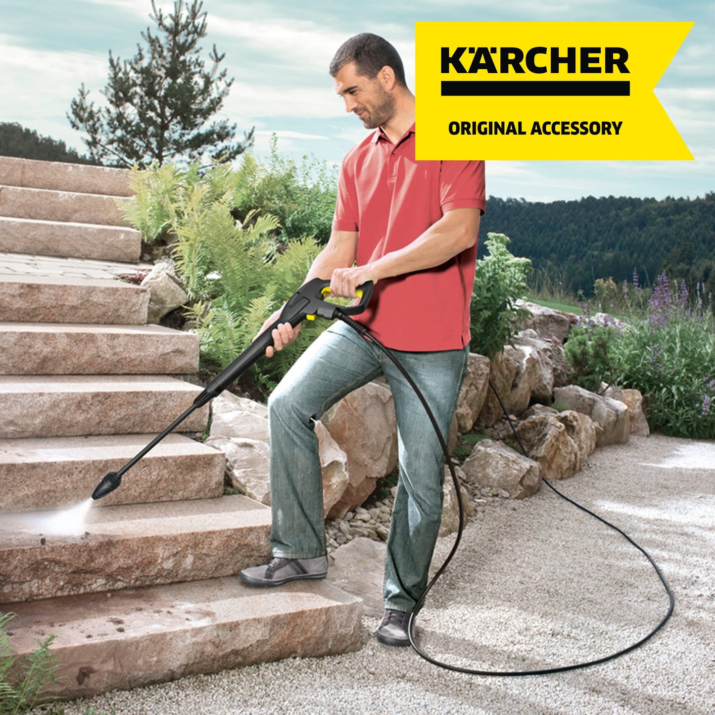 K?rcher 2.642-729.0 Dirt Blaster for K7-DB 180, Black, 450mm Long x 40mm Dia Nozzle