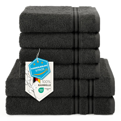 Hammetex Bathrobe 100% Cotton Unisex for Men and Women Quality 400 g/m² Quality Soft Absorbent Terry Towelling Bathrobe for Couples with Pockets
