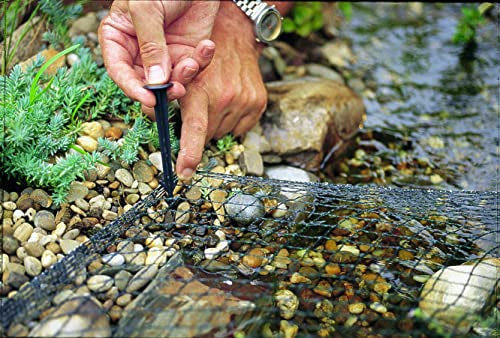 Oase 53753 Aquanet pond net 3, ideal protection of ponds from falling leaves and leaves, suitable for ponds up to max. 6 x 10 m, can also be used as a