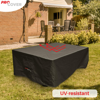 ProCover Premium Outdoor Furniture Cover: Durable, Waterproof Fabric with PVC Coating. Thick, Long-Lasting, Ideal for Garden Table, Lounge, Furniture,