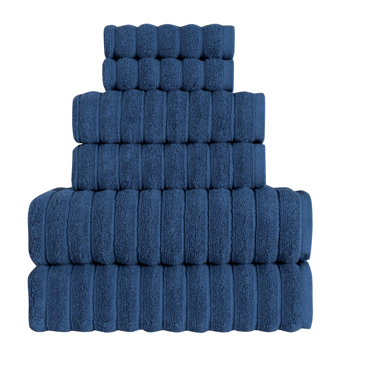 Tedeman Cloud Collection 6-Piece Towel Set - Turkish Towels, 550 GSM Plush, Highly Absorbent, Hotel & Spa Quality