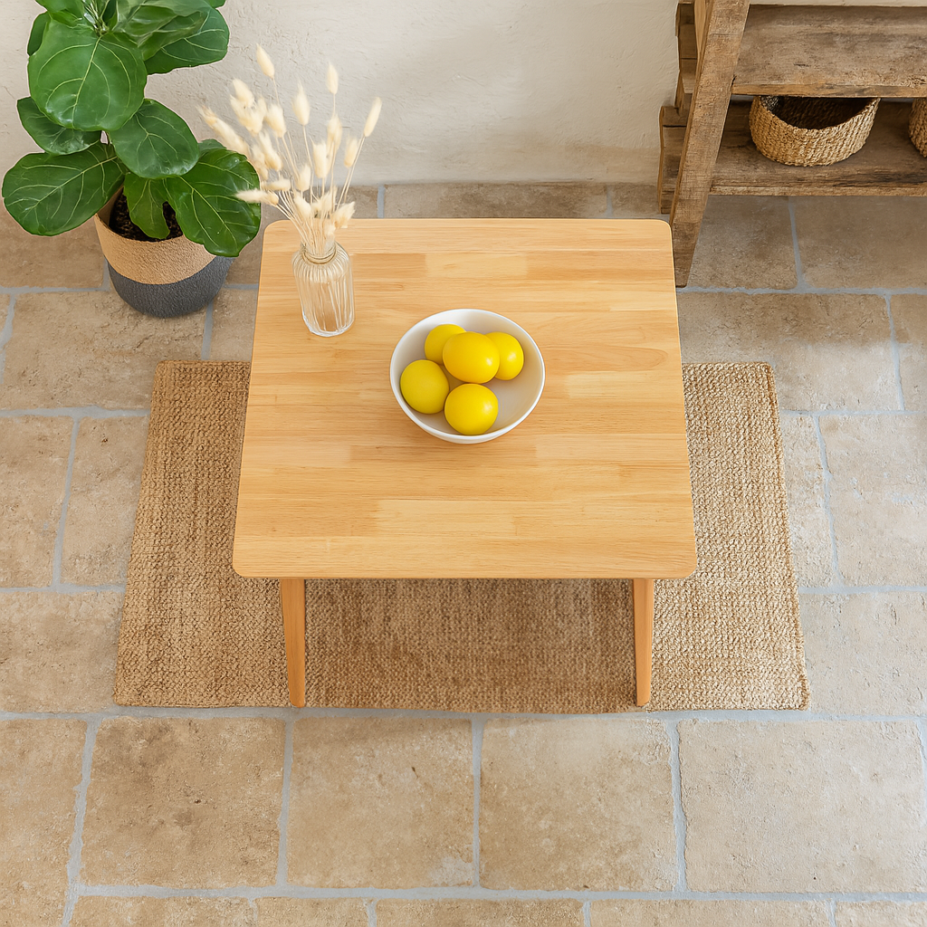 Square Wooden Dining Table - 90cm x 90cm