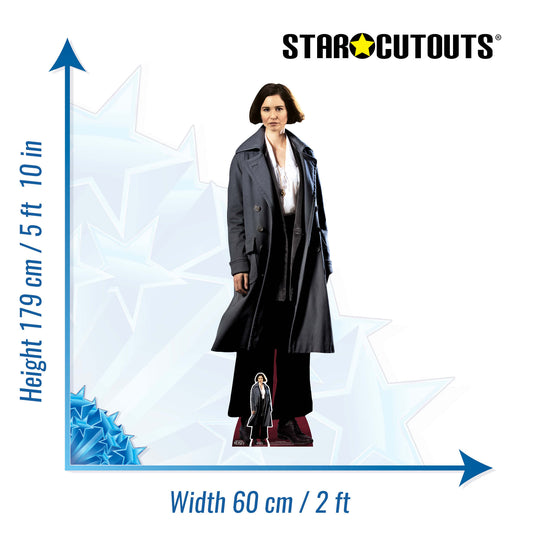 SC947 Porpentina Goldstein Fantastic Beasts Cardboard Cut Out Height 179cm