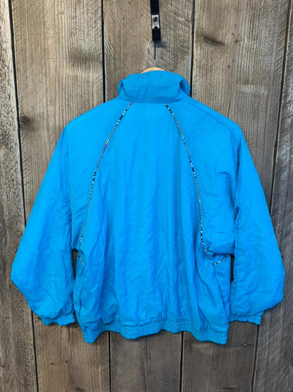 Original 1980s Adidas Women’s Full Shell Suit Top and Bottoms Size 12
