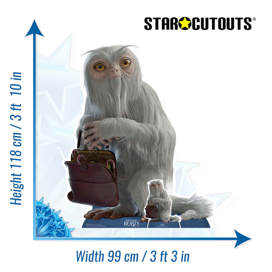 SC956 Demiguise Fantastic Beasts Cardboard Cut Out Height 118cm