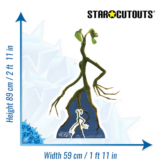 SC957 Pickett Fantastic Beasts Cardboard Cut Out Height 89cm