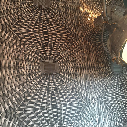 Woven Metal Basket Wallpaper