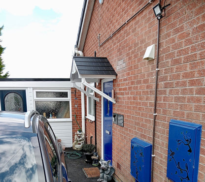 Astwell Door Canopy 149cm - Flat Pack Porch Canopy