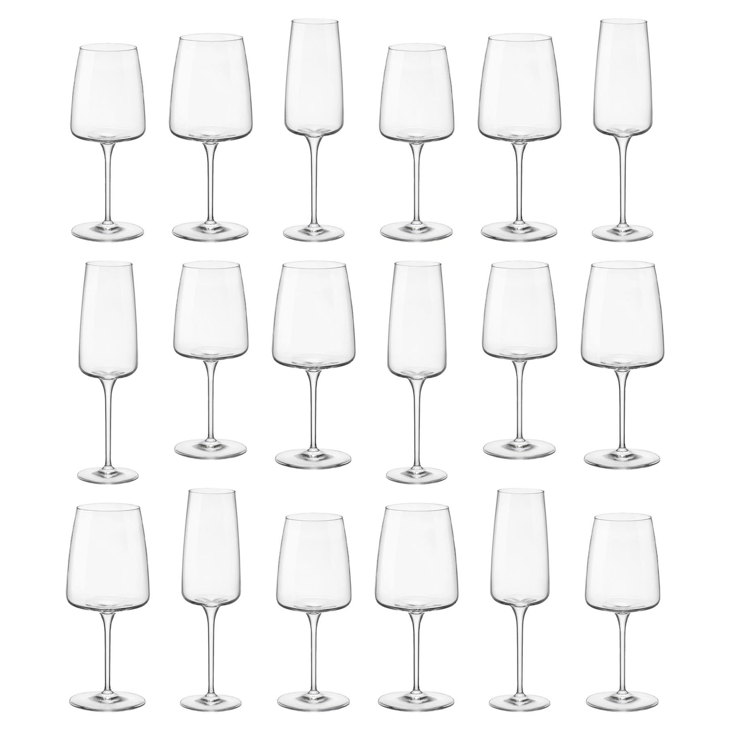 18pc Nexo Glass Stemware Set