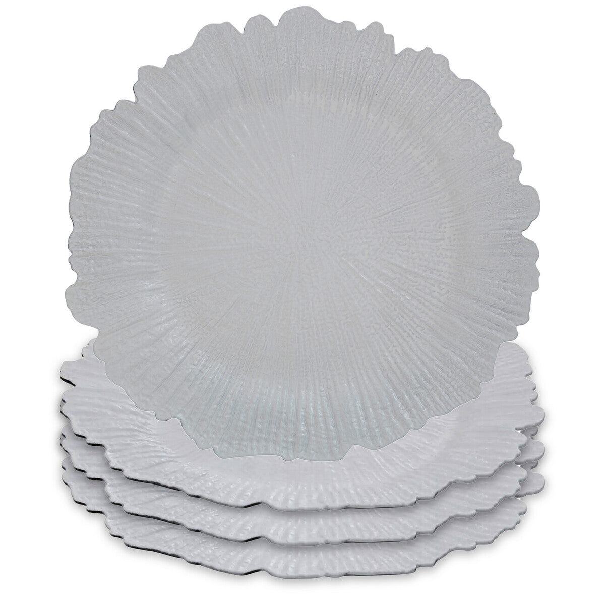 Dia White Reef Charger Plate 33cm