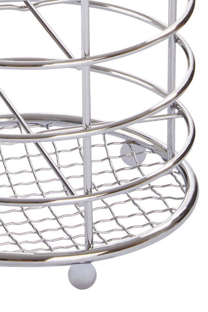 Soren Chrome 4 Section Cutlery Caddy