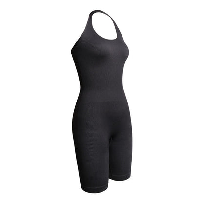 Halter Backless Slim Fit Slimming Sense Of Design Jumpsuit