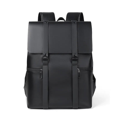 PU Leather Adjustable Strap Backpack Bag