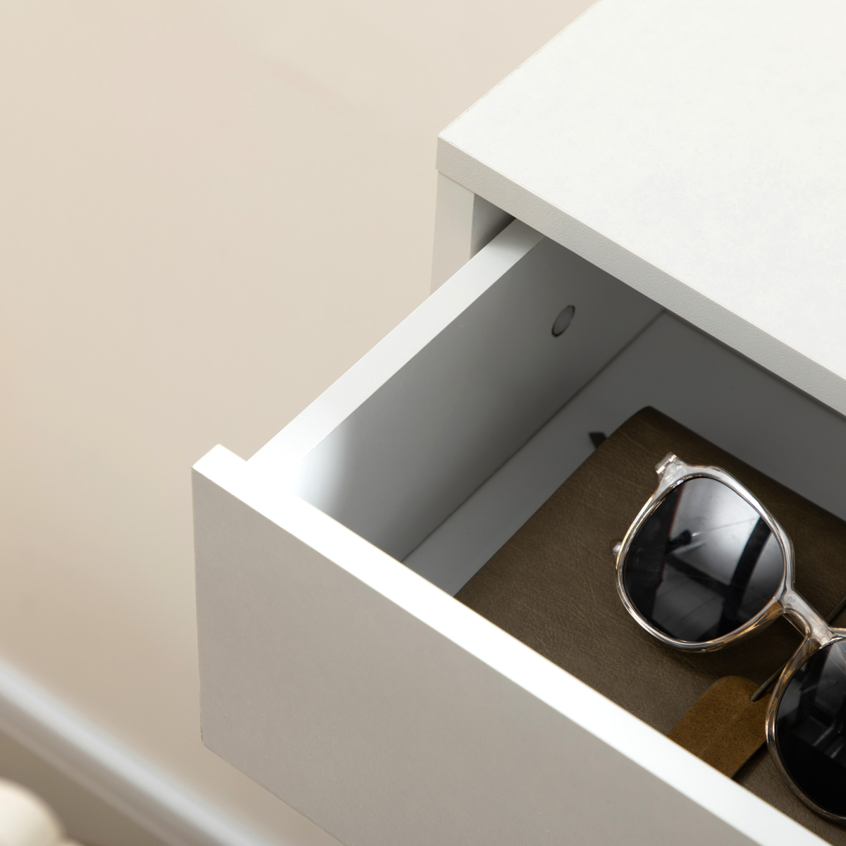 Modern Shoe Cupboard for Hallway w/ Flip Drawers 12 Pair Shoe Storage Organizer
