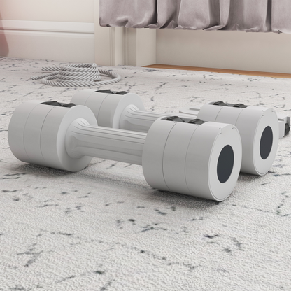 Adjustable Dumbbells Set, Fast Adjust and Compact, 2.5kg x 2