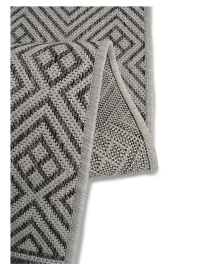 County Geo Grey Indoor/Outdoor Rug | 11344A
