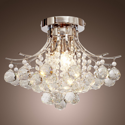 Modern K9 Crystal Ceiling Lighting Chandelier Mordern Style Pendant Light