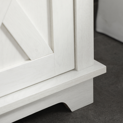 Bathroom Sink Cabinet, Freestanding Under Sink Cabinet, White